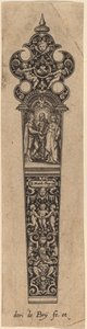 Bıçak Sapı Süsleme by Theodor de Bry