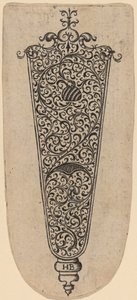 Bıçak Sapı Süsleme by Theodor de Bry