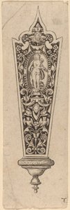 Bıçak Sapı Süsleme by Theodor de Bry