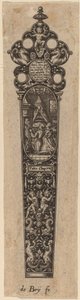 Bıçak Sapı Süsleme by Theodor de Bry