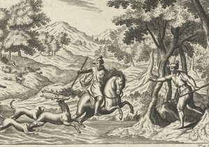 Geyik avı by Theodor van Merlen (II)