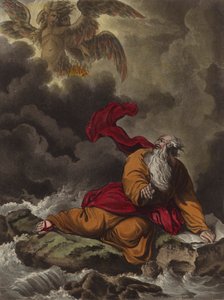 Hezekiel ve Kerubiler (gravür)