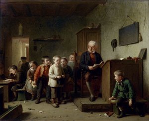 sınıf, 1872 by Theodore Bernard de Heuvel