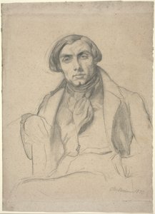 Auguste Ottin by Theodore Chasseriau
