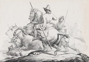Roma Kasapları, 1817. by Theodore Gericault