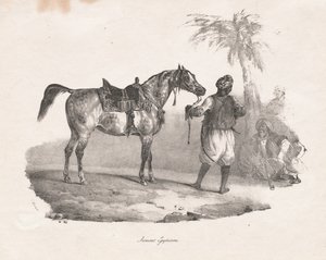 Mısır kısrağı, 1822. by Theodore Gericault