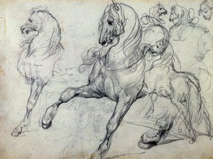 Atlar by Theodore Gericault