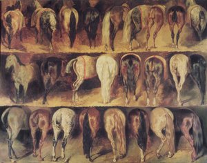 Atların Köşkü by Theodore Gericault