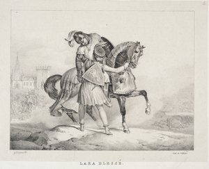 Lara Yaralı by Theodore Gericault