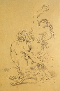 su perisi ve satir by Theodore Gericault