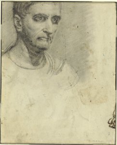 Bir Adamın Çalışması [verso] by Theodore Gericault