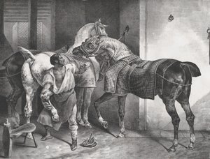İngiliz Demirci, 1822. by Theodore Gericault