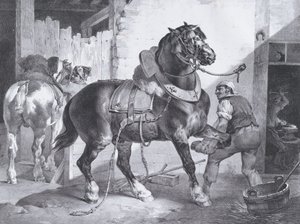 Fransız Demirci, 1822. by Theodore Gericault