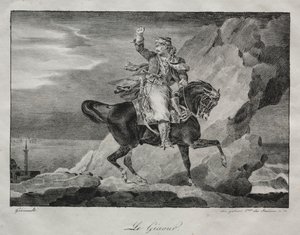Giaour by Theodore Gericault