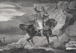 Giaour, 1820. by Theodore Gericault