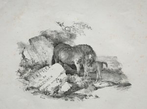 Kısrak ve Tayı by Theodore Gericault