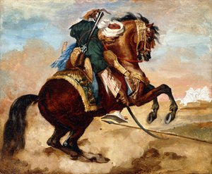 Kahverengi Alezan Ata Binen Türk, 1810 dolayları