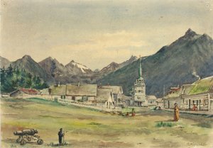 Lincoln Caddesi, Sitka, 1887.