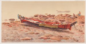 [Kuzeybatı Kano], muhtemelen 1884-86 veya 1903-14 (kağıt üzerine sulu boya)