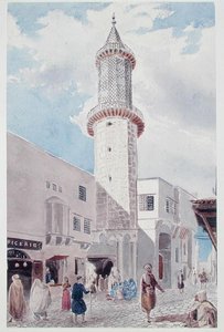 Rue de Chartres ve Rue Bab-Azoun, Cezayir