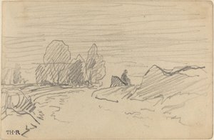 Manzara I by Theodore Rousseau