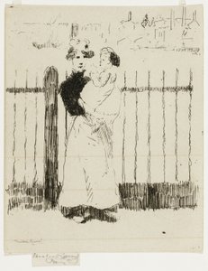 Emma ve Bebeği, Chelsea Dolgusu by Theodore Roussel