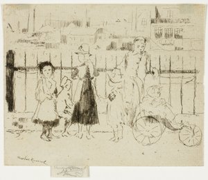 Korkuluklar Üzerindeki Olaylar, Chelsea Dolgusu by Theodore Roussel