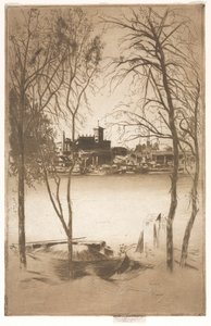 Laburnums ve Battersea by Theodore Roussel
