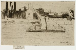 Küçük Mavna, Chelsea by Theodore Roussel