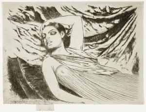 Uyuyan Model veya Uyuyan by Theodore Roussel
