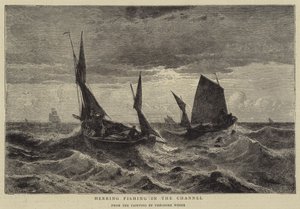 Kanalda Ringa Balık Tutma by Theodore Weber