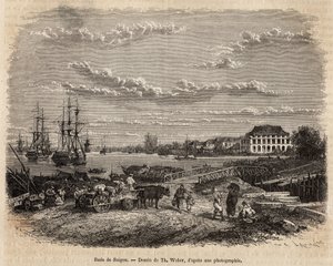 La rade de Saigon, T. Weber
