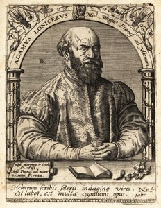 Adam Lonicer veya Lonitzer by Theodore de Bry
