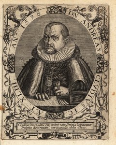 Andreas Cluten, Alman hukukçu by Theodore de Bry