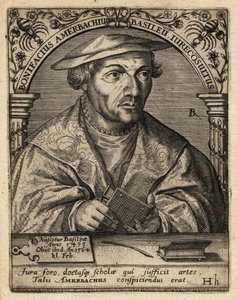 Boniface Amerbach by Theodore de Bry
