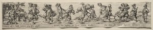 Köylülerin Dansı. by Theodore de Bry
