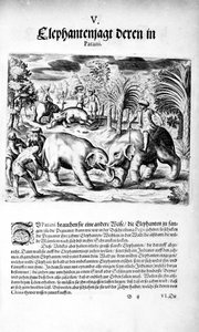 Fillerin Kavgası, 1606 by Theodore de Bry