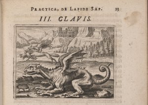 Tripus Avrevs için illüstrasyon, yani seçkin kimyagerlerin üç incelemesi.., 1618 by Theodore de Bry