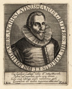 Jan Gruter, Flaman doğumlu filolog by Theodore de Bry