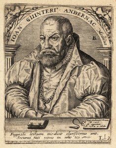 Johann Winter von Andernach, Alman doktor by Theodore de Bry