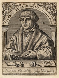 Johannes Bugenhagen by Theodore de Bry