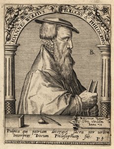 Johannes Wolf, c.1521-1572, İsviçre Reformcu ilahiyatçı. by Theodore de Bry
