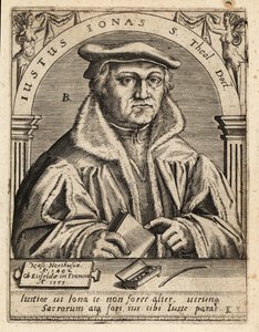 Justus Jonas, Yaşlı by Theodore de Bry