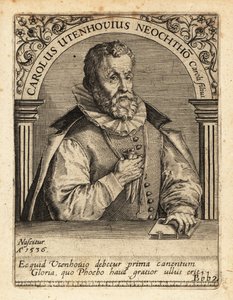 Karl von Utenhove, Flaman bilim adamı ve şair. by Theodore de Bry
