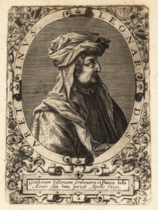 Leonardo Bruni, İtalyan hümanist, tarihçi ve devlet adamı. by Theodore de Bry