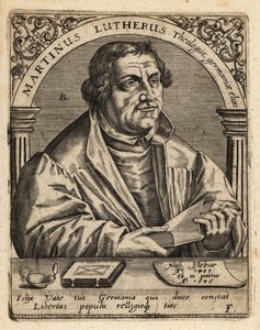 Martin Luther by Theodore de Bry