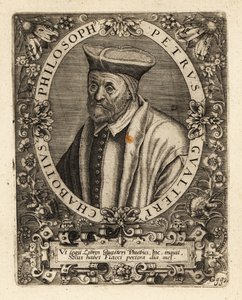 Pierre Gautier Chabot, Fransız hümanist yazar. by Theodore de Bry