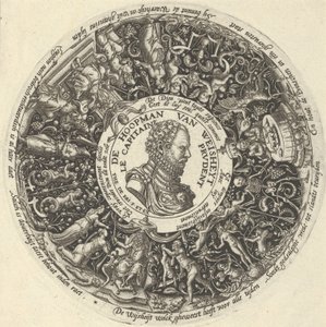 Orange'lı I. William'ın portresi, bir dizi Tazza Tasarımından, yaklaşık. 1588. by Theodore de Bry