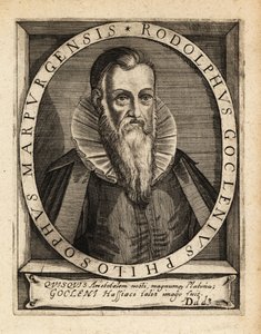 Rudolph Goclenius the Elder, Alman skolastik filozof. by Theodore de Bry