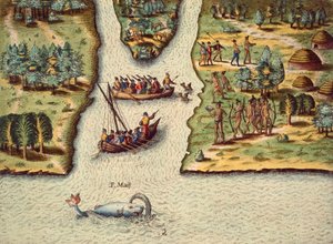 Fransızların gelişi, Theodore de Bry (1528-1598), The Discourse of Florida